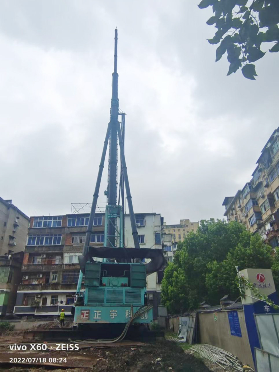 南昌市淵明北路停車場(chǎng)建設(shè)項(xiàng)目基坑支護(hù)工程簡(jiǎn)介